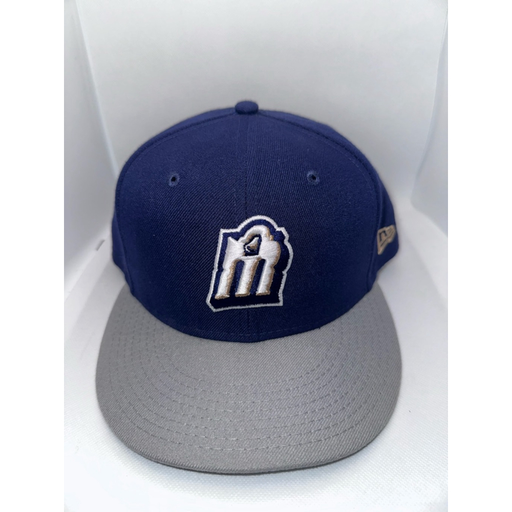 San Antonio Missions Men's New Era Hat Size 7 5/8 Blue and Gray
